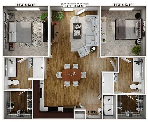 Floor plan B1