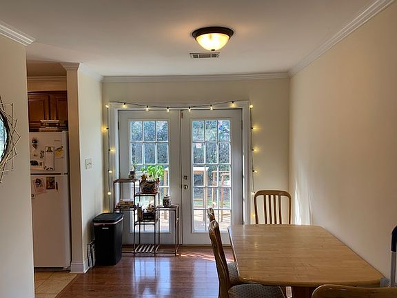 Dining Space and Doors to Patio