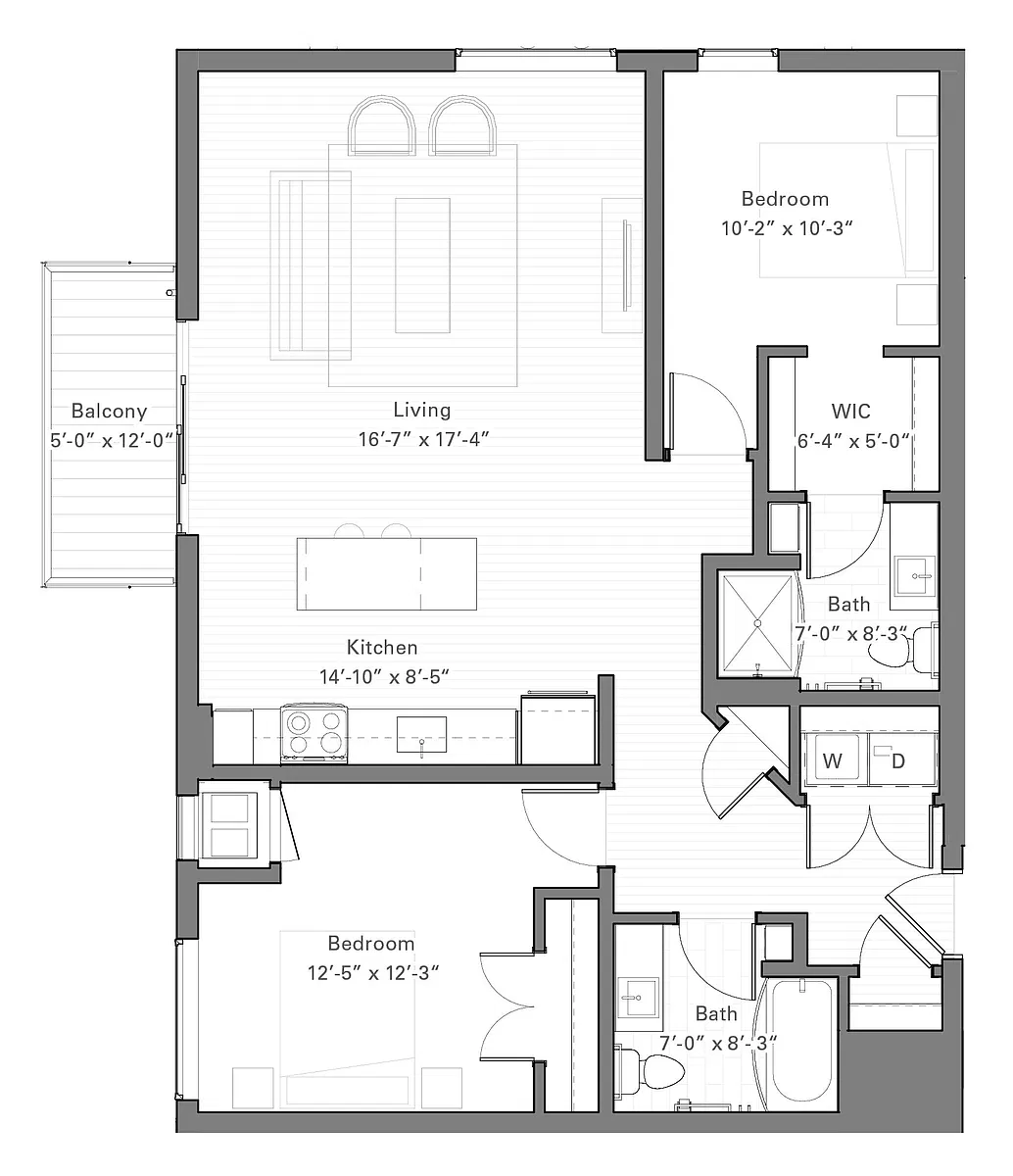 Floor plan Lilidale B