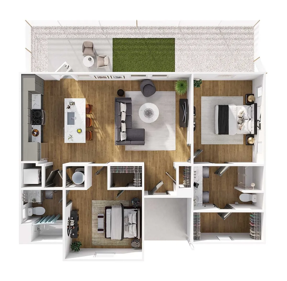 Floor plan The Oasis