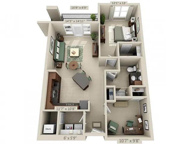 Floor plan Encore