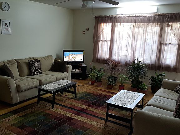 Large bright living room