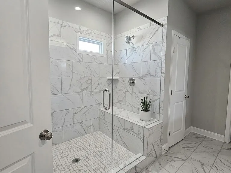 Shower in Master Bath