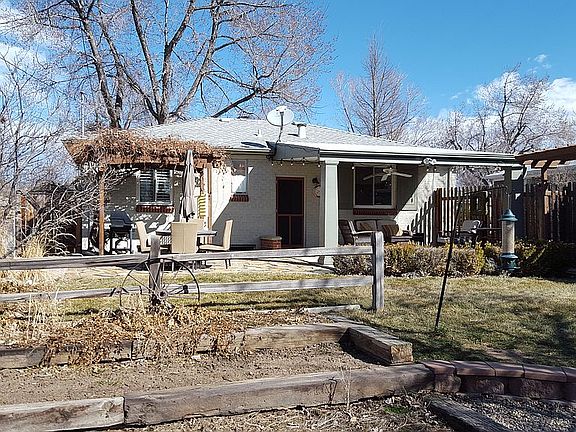 Terraced Garden area in Back