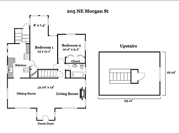 3rd image of 205 NE Morgan St