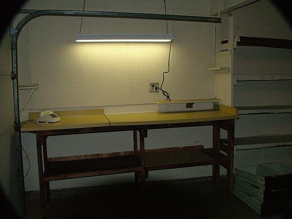 Built-in Workbench in Garage