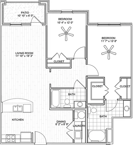 Floor plan Sierra 2