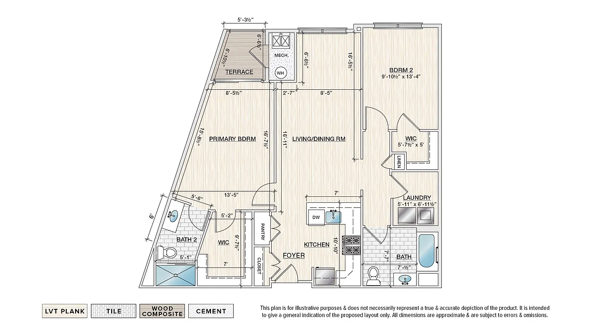 Floor plan The Magnolia B-3