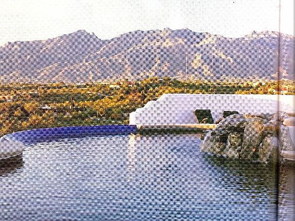 Tucson magazine view from south toward Catalina mountains