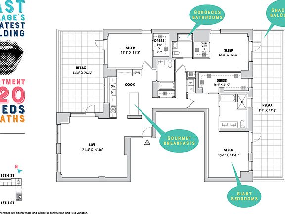 2nd image of 510 E 14th St APT 620