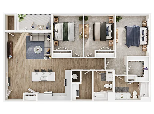 Floor plan C1