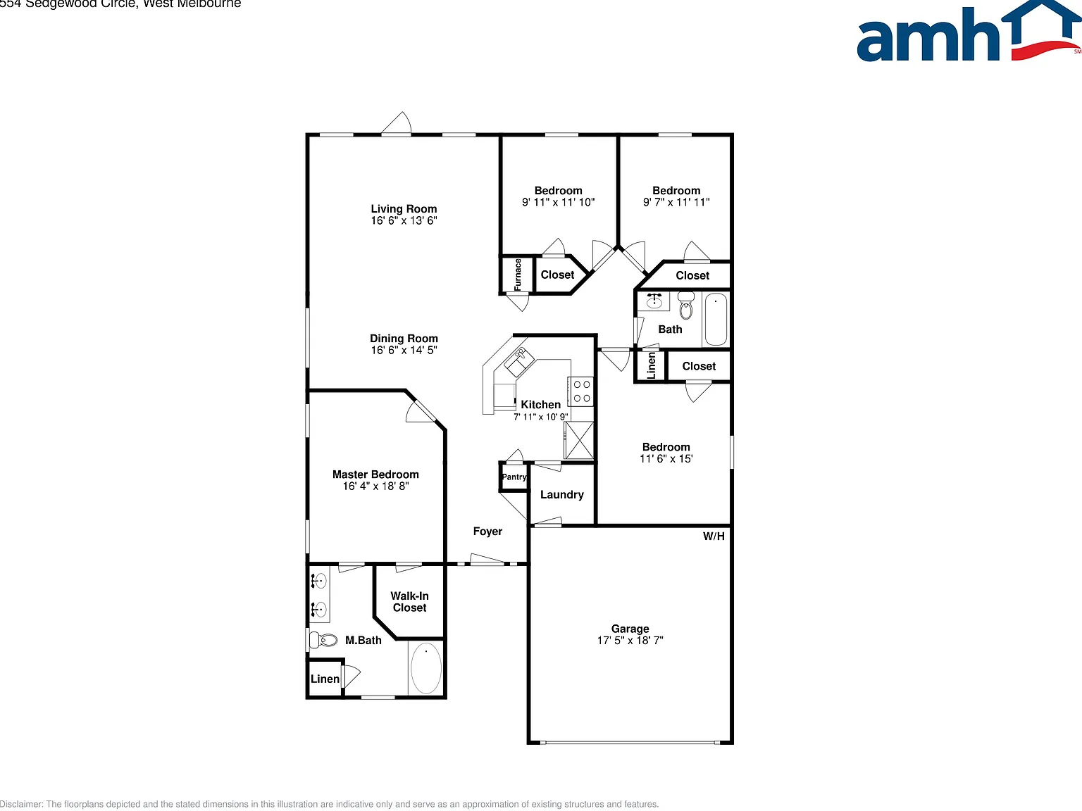 3 bed, 2.0 bath, 1627 sqft, $2,340 — Photo 2