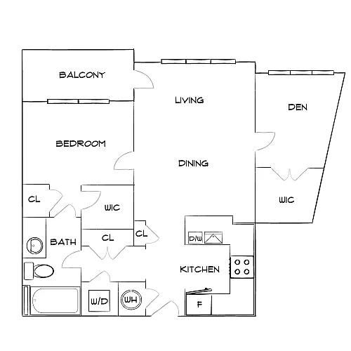 Floor plan Design 1J