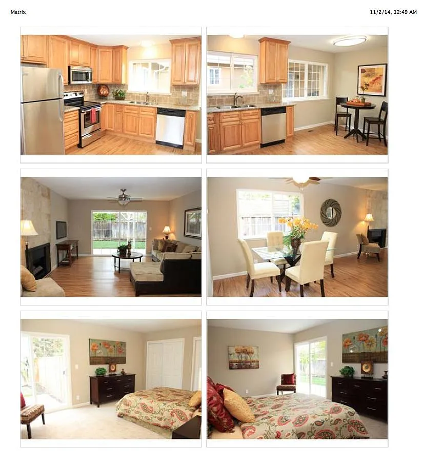 Kitchen, family room, and master bedroom - 5470 Thornwood Dr