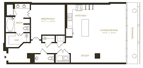 Floor plan PH1
