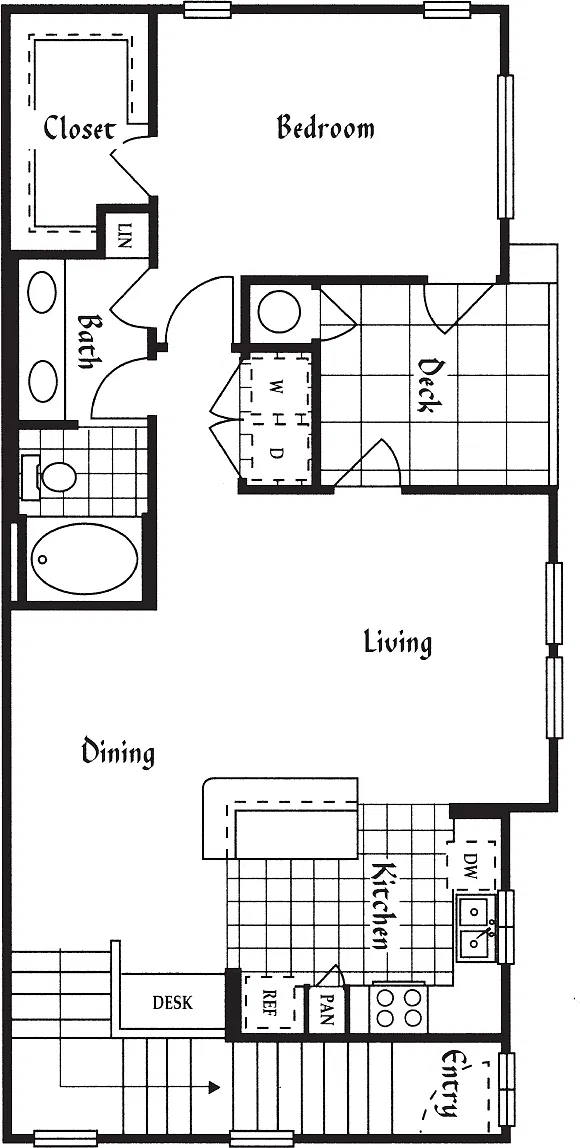 Floor plan The Toscana