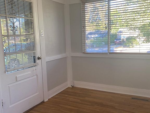 Front door into living room.
