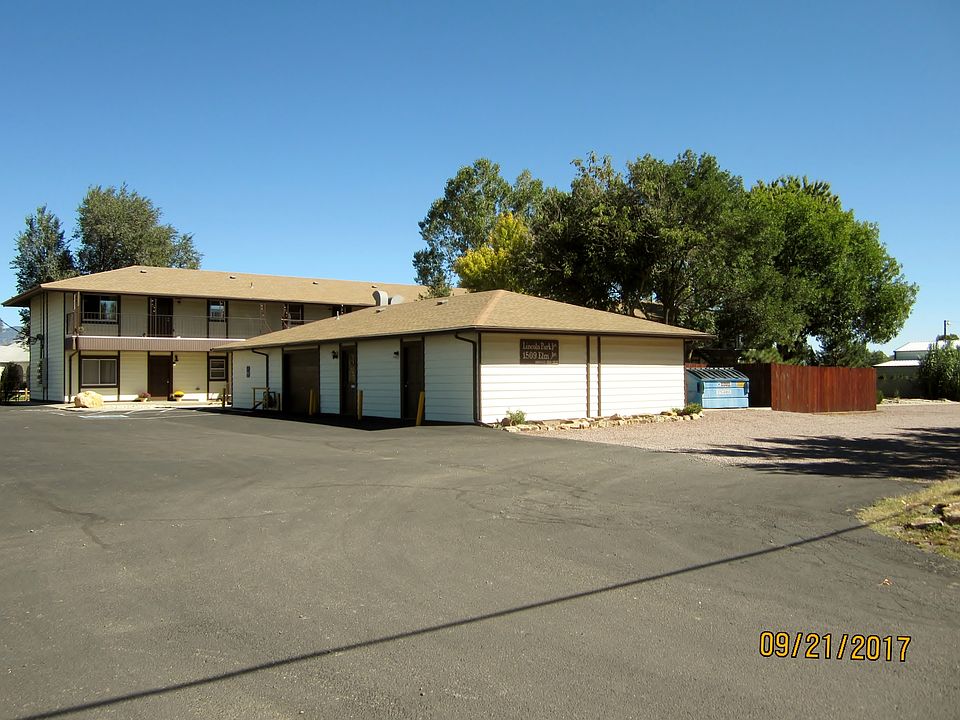 Outside view off street parking