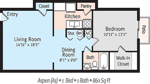 Floor plan THE ASPEN