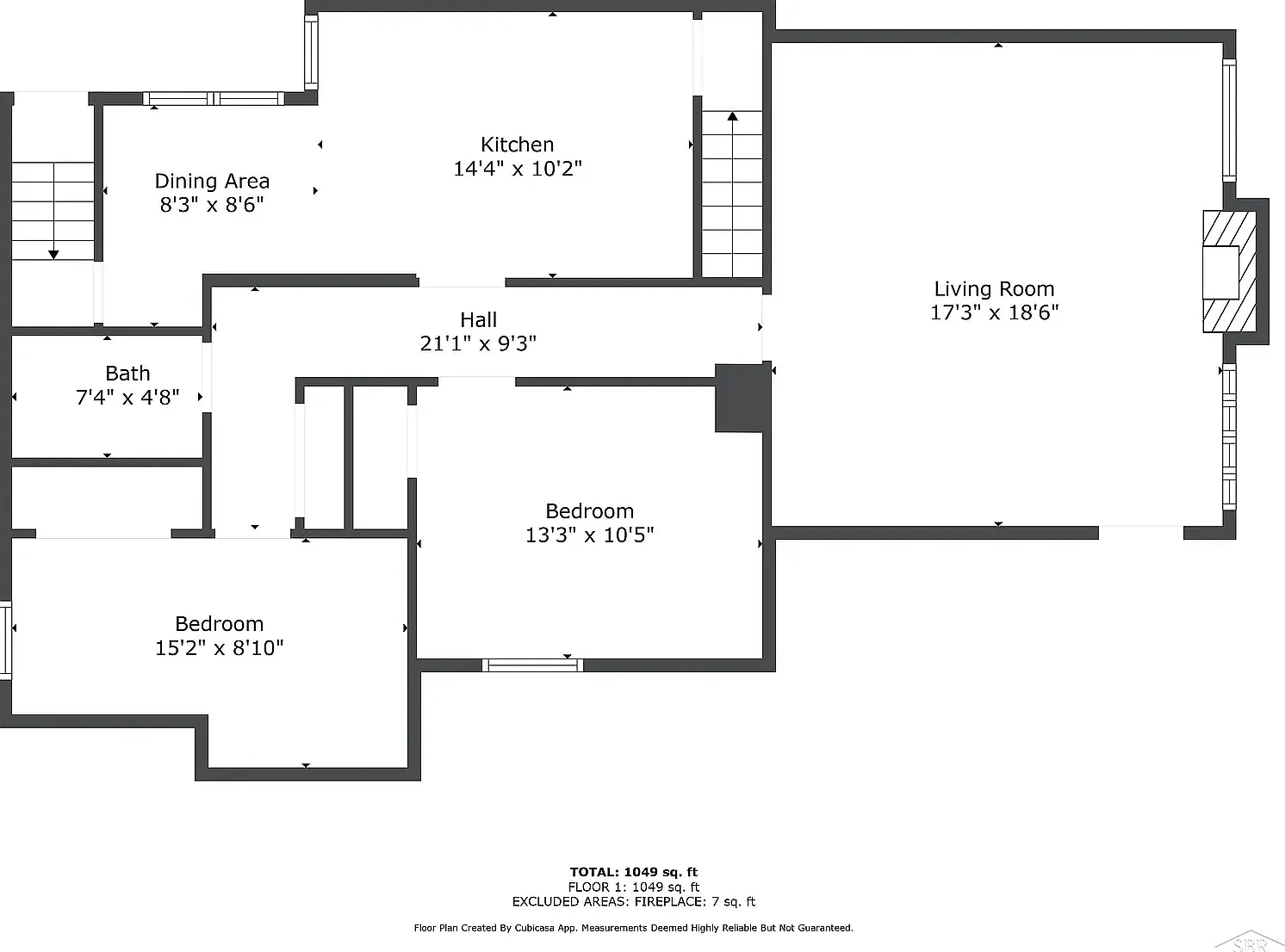 2 bed, 1049 sqft, $1,200 — Photo 2