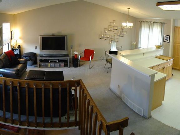View of Greatroom from Loft