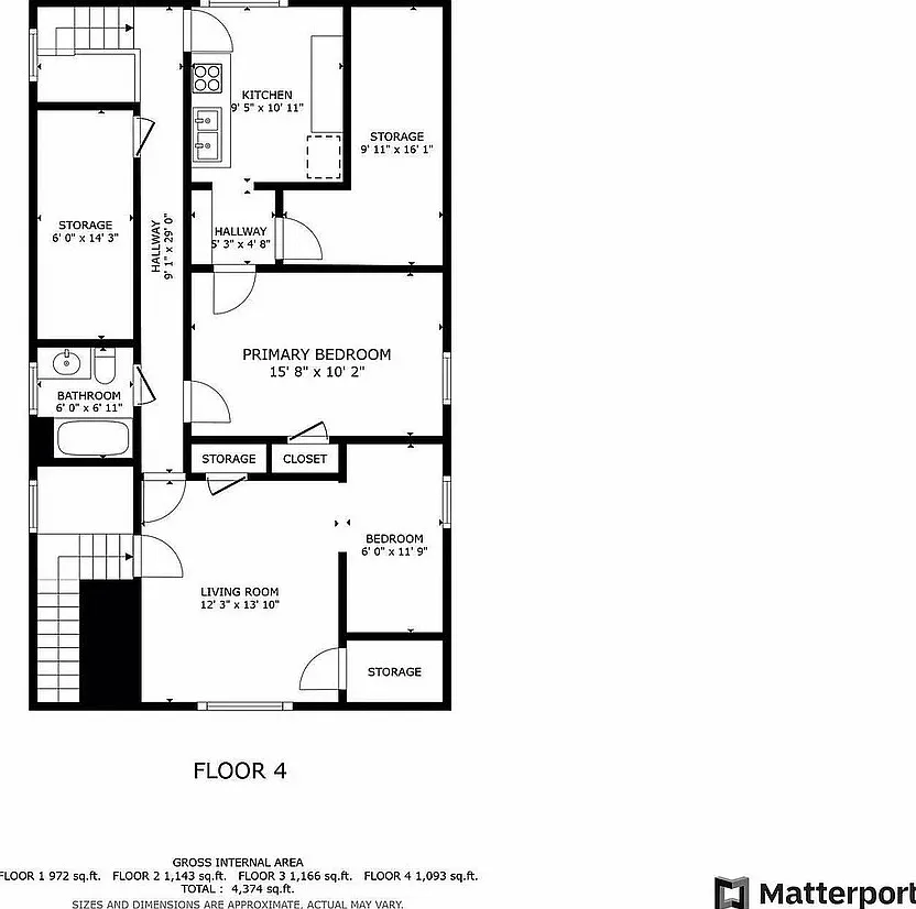 2 bed, 1002 sqft, $1,445 — Photo 3
