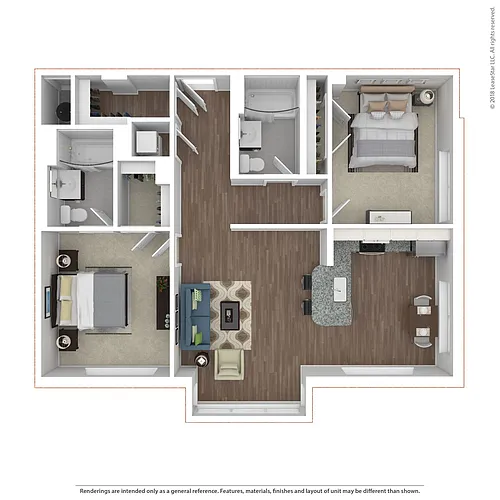 Floor plan 2R