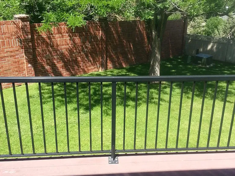 Deck and Backyard