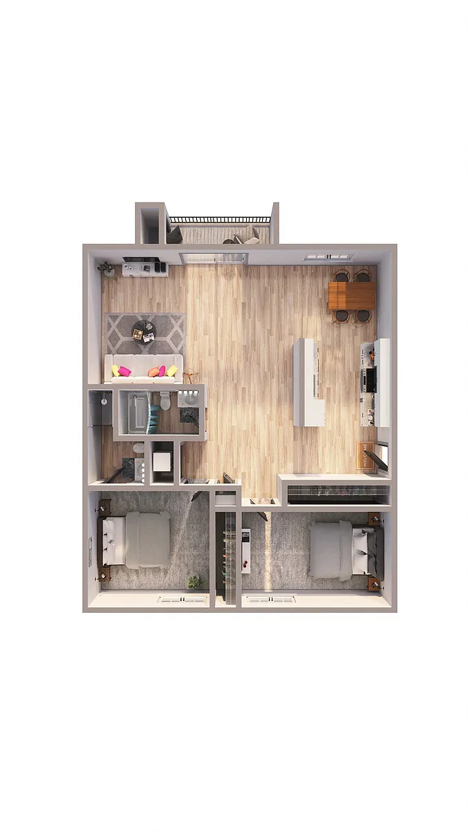 Floor plan B2