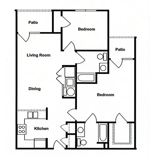 Floor plan The Jessamine