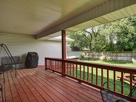 Covered Back Deck