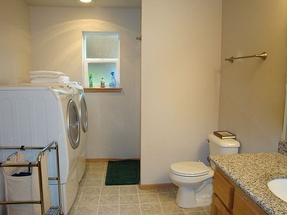 Laundry room + 3/4 Bath