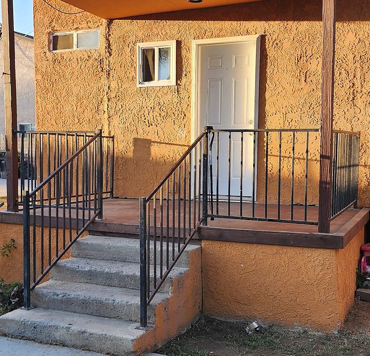 Entrance patio