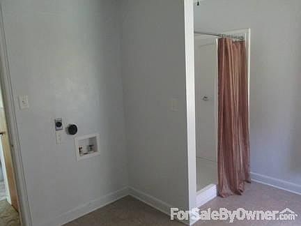 Plenty of room.
						:
						Main floor laundry room with walk-in shower.