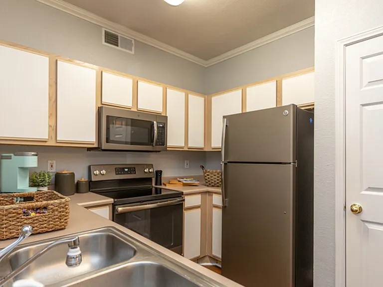 High-Efficiency Matte Stainless-Steel Appliances | Model Unit | Vie at University Downs