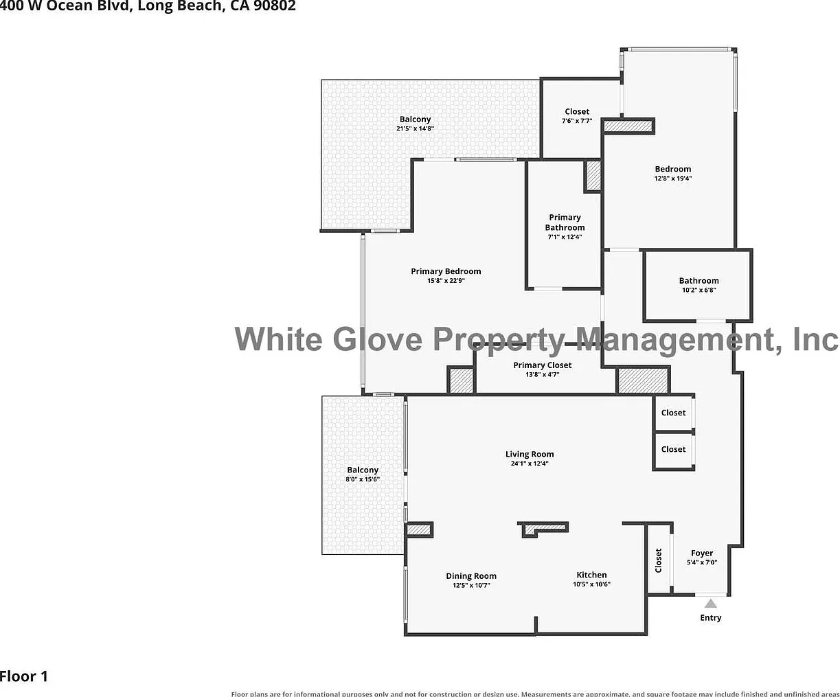 Beautiful 2 Bedroom Apartment in Long Beach High Rise Resort Style Building — Photo 2