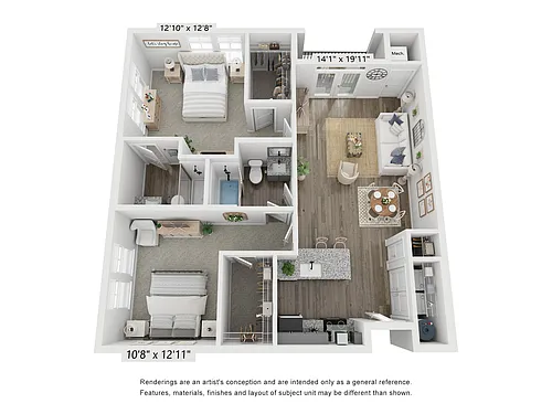 Floor plan The Durham