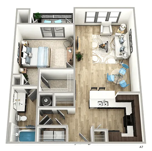 Floor plan A1G