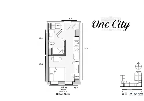 Floor plan Residence - A4