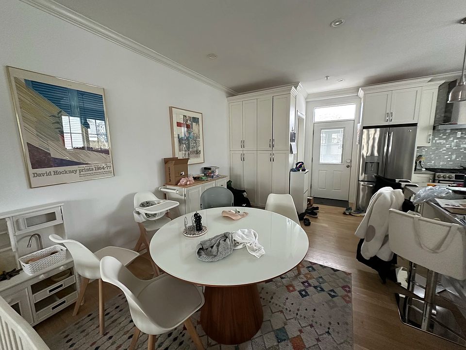 Dining room next to kitchen