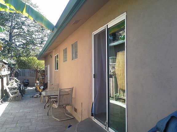  Stamped Concrete back yard