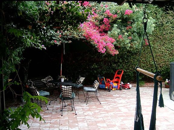 Private Bricked patio