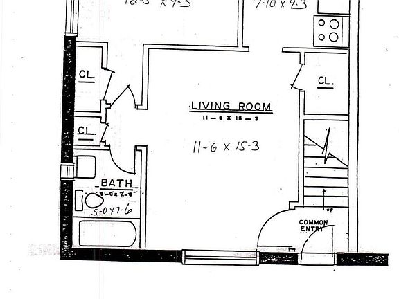 sketch of floor plan