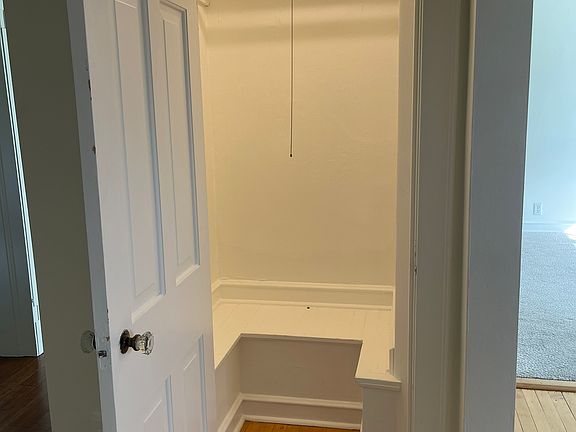 Spacious closet adjacent to the Entry Hallway.