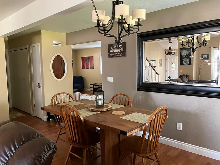 Dining room area.