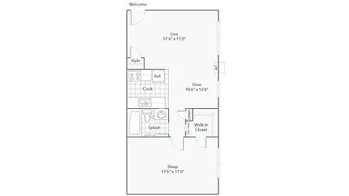 Floor plan Rhine