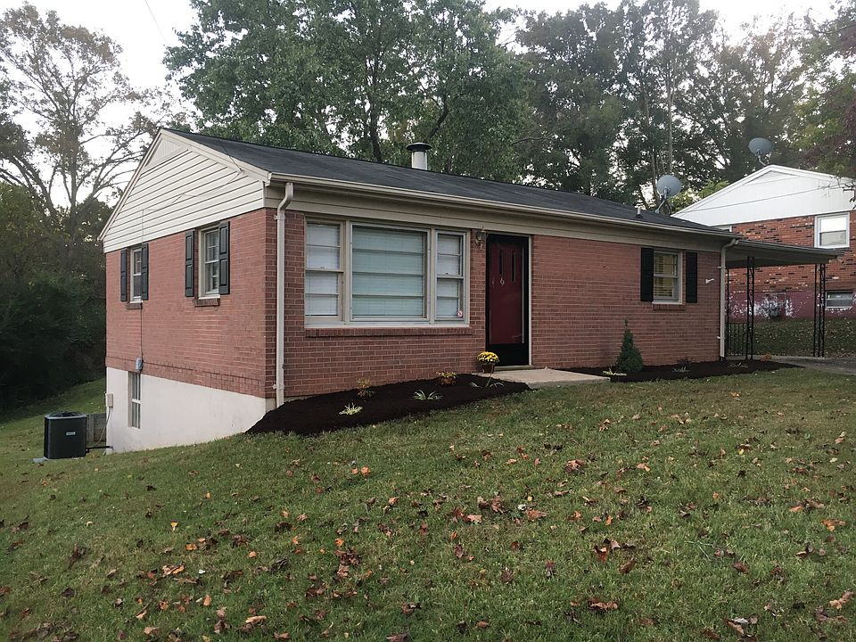 Brick house with nice yard