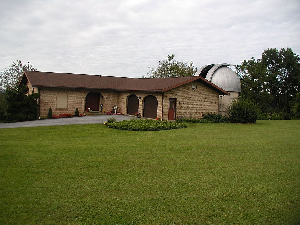 looking southwest, dome open