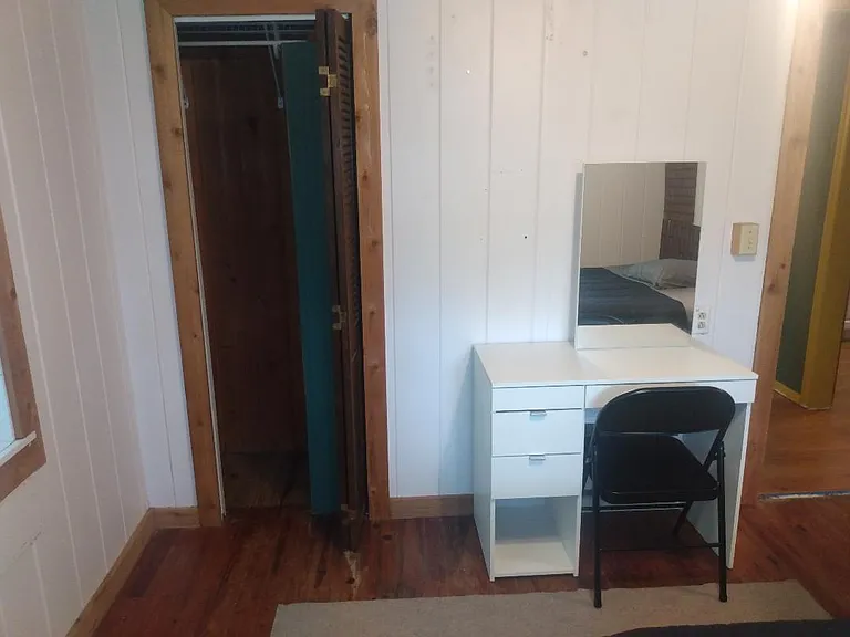 Condo make up desk and closet