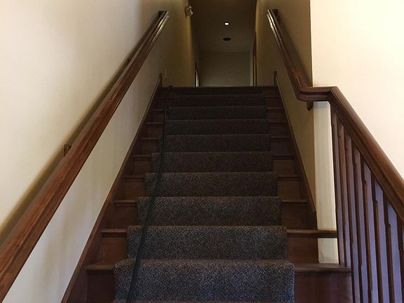 Interior entrance to units B & C